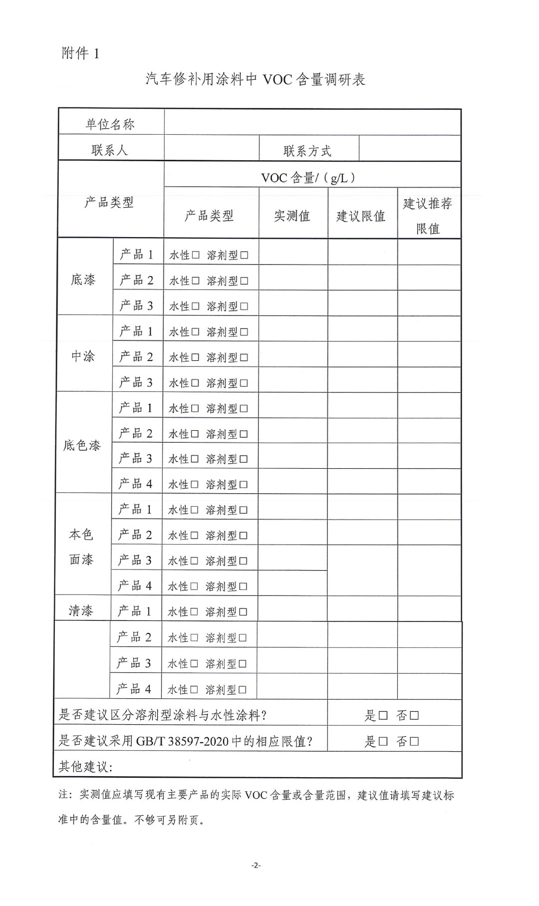 汽車(chē)修補(bǔ)漆調(diào)研通知-2