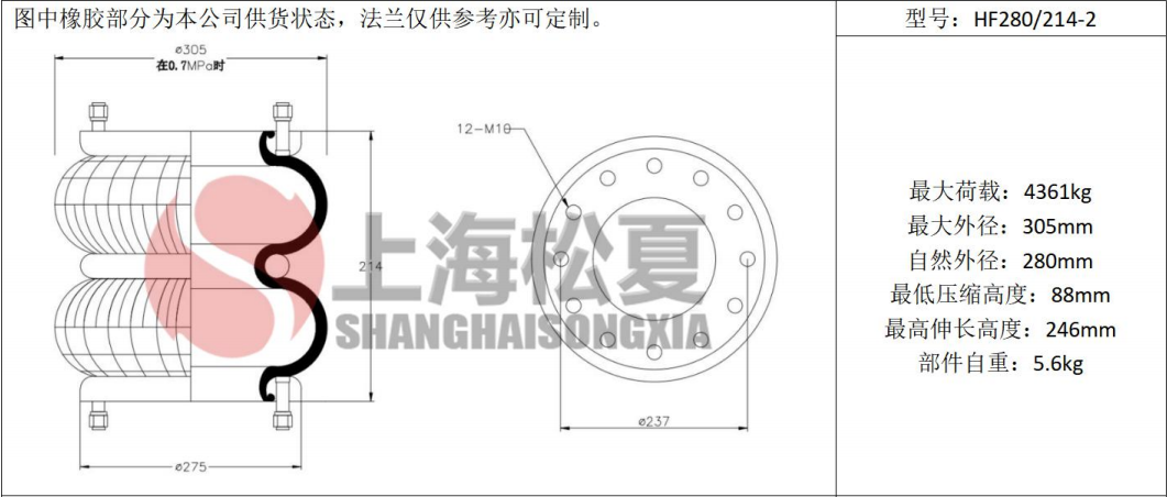 拖車用<a href='http://www.rnju.cn/' target='_blank'><u>空氣彈簧</u></a>
